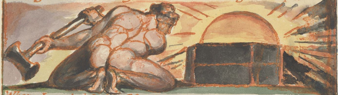 Jerusalem, William Blake (detail), Plate 73