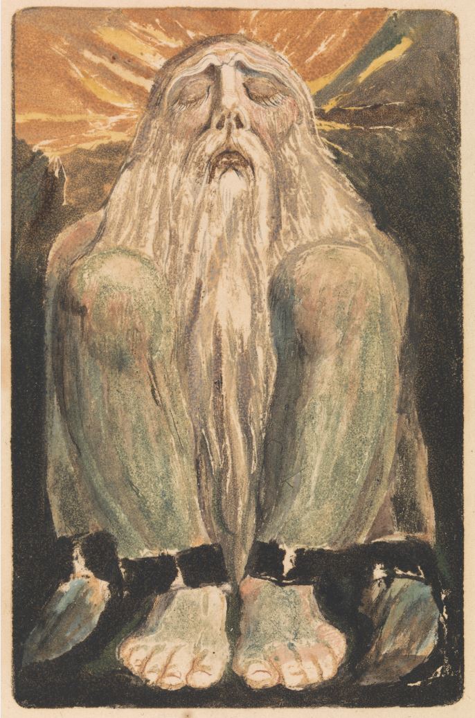 The First Book of Urizen, William Blake, Plate 12