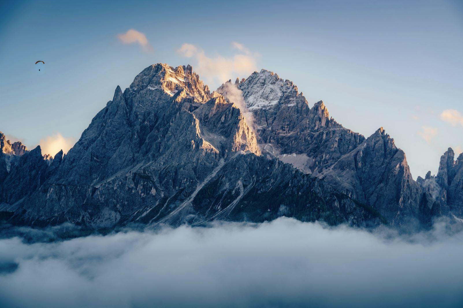 Image of mountains. Photo by Daniel Sessler. Image in public domain.